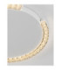 Greamy Decorative Flush Ceiling Light Sandy White Triac Dimmable LED 21W 1365lm 3000K-5