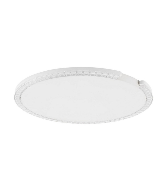 Greamy Decorative Flush Ceiling Light Sandy White Triac Dimmable LED 30W 1950lm 3000K-1