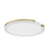 Greamy Decorative Flush Ceiling Light Gold Triac Dimmable LED 21W 1365lm 3000K-1