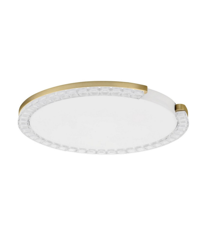 Greamy Decorative Flush Ceiling Light Gold Triac Dimmable LED 21W 1365lm 3000K-1