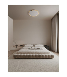Greamy Decorative Flush Ceiling Light Gold Triac Dimmable LED 30W 1950lm 3000K-2