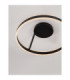 Bianco Integrated LED Semi Flush Ceiling Light Sandy Black Triac Dimmable LED 40W 2580lm 2700-3000-4000K CCT-5