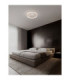 Bianco Integrated LED Semi Flush Ceiling Light Sandy White Triac Dimmable LED 40W 2580lm 2700-3000-4000K CCT-2