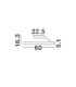 Bianco Integrated LED Semi Flush Ceiling Light Sandy White Triac Dimmable LED 40W 2580lm 2700-3000-4000K CCT-7