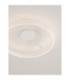Bianco Integrated LED Semi Flush Ceiling Light Sandy White Triac Dimmable LED 48W 3118lm 2700-3000-4000K CCT-5