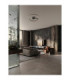Siena Integrated LED Semi Flush Ceiling Light Sandy Black Triac Dimmable LED 57W 3023lm 2700-3000-4000K CCT-2