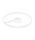 Siena Integrated LED Semi Flush Ceiling Light Sandy White Triac Dimmable LED 57W 3023lm 2700-3000-4000K CCT-1
