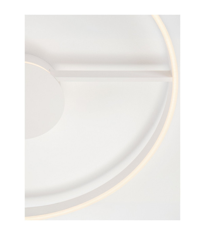 Siena Integrated LED Semi Flush Ceiling Light Sandy White Triac Dimmable LED 57W 3023lm 2700-3000-4000K CCT-2
