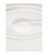Siena Integrated LED Semi Flush Ceiling Light Sandy White Triac Dimmable LED 57W 3023lm 2700-3000-4000K CCT-6