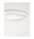 Siena Integrated LED Semi Flush Ceiling Light Sandy White Triac Dimmable LED 48W 2465lm 2700-3000-4000K CCT-5