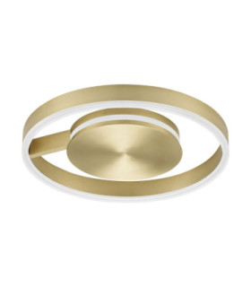 Siena Integrated LED Semi Flush Ceiling Light Bronze Triac Dimmable LED 41W 1638lm 2700-3000-4000K CCT-1