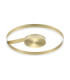 Siena Integrated LED Semi Flush Ceiling Light Bronze Triac Dimmable LED 48W 2465lm 2700-3000-4000K CCT-1