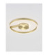 Siena Integrated LED Semi Flush Ceiling Light Bronze Triac Dimmable LED 48W 2465lm 2700-3000-4000K CCT-4