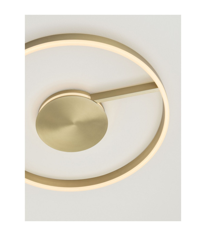 Siena Integrated LED Semi Flush Ceiling Light Bronze Triac Dimmable LED 48W 2465lm 2700-3000-4000K CCT-5
