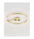 Siena Integrated LED Semi Flush Ceiling Light Bronze Triac Dimmable LED 57W 3023lm 2700-3000-4000K CCT-4