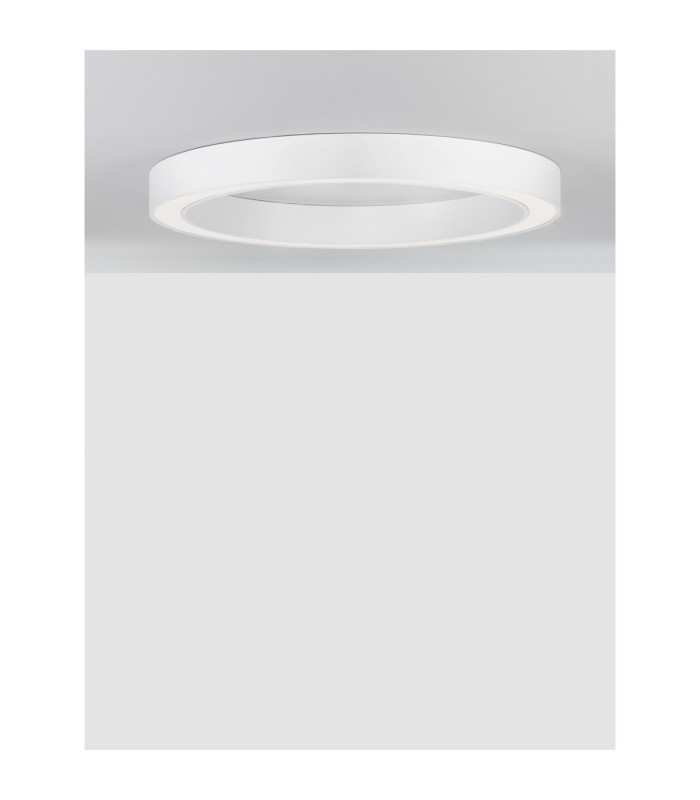 Morvido Integrated LED Semi Flush Ceiling Light Sandy White Dimmable LED 59W 5164lm 2700-4000K CCT Remote Control-3