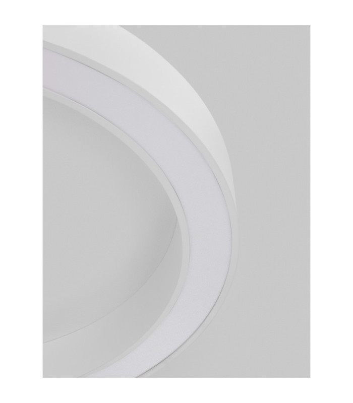 Morvido Integrated LED Semi Flush Ceiling Light Sandy White Dimmable LED 59W 5164lm 2700-4000K CCT Remote Control-5