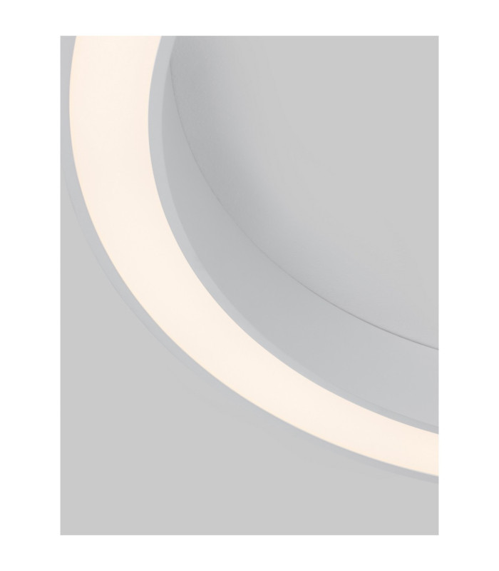 Morvido Integrated LED Semi Flush Ceiling Light Sandy White Dimmable LED 59W 5164lm 2700-4000K CCT Remote Control-6