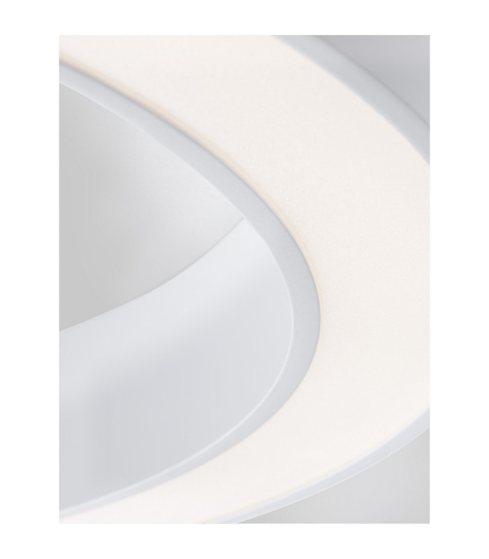 Morvido Integrated LED Semi Flush Ceiling Light Sandy White Dimmable LED 59W 5164lm 2700-4000K CCT Remote Control-7