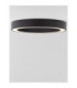 Morvido Integrated LED Semi Flush Ceiling Light Sandy Black Dimmable LED 48W 3730lm 2700-4000K CCT Remote Control-2