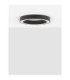 Morvido Integrated LED Semi Flush Ceiling Light Sandy Black Dimmable LED 48W 3730lm 2700-4000K CCT Remote Control-4