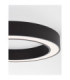 Morvido Integrated LED Semi Flush Ceiling Light Sandy Black Dimmable LED 48W 3730lm 2700-4000K CCT Remote Control-7