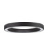 Morvido Integrated LED Semi Flush Ceiling Light Sandy Black Dimmable LED 59W 5164lm 2700-4000K CCT Remote Control-1