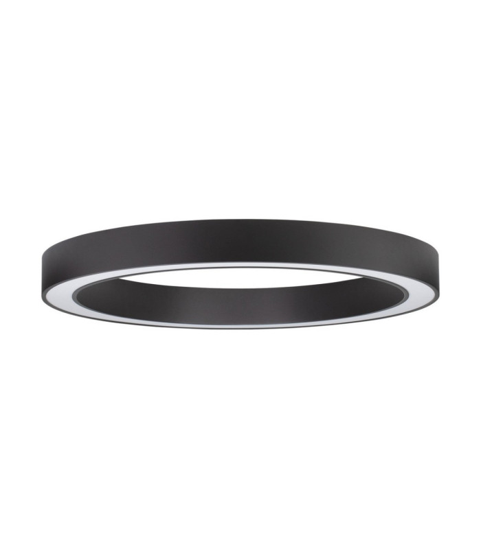 Morvido Integrated LED Semi Flush Ceiling Light Sandy Black Dimmable LED 59W 5164lm 2700-4000K CCT Remote Control-1