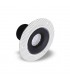 LED Recessed Round Downlight, White/Black, 25 deg. Beam Angle, 780lm, 4000K, IP20, DRIVER NOT INC. - 4