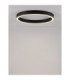 Sting Integrated LED Semi Flush Ceiling Light Sandy Black Triac Dimmable LED 50W 2968lm 3000K-2