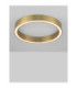 Sting Integrated LED Semi Flush Ceiling Light Brass Gold Triac Dimmable LED 40W 2153lm 3000K-5