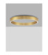 Sting Integrated LED Semi Flush Ceiling Light Brass Gold Triac Dimmable LED 50W 2968lm 3000K-3
