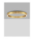 Sting Integrated LED Semi Flush Ceiling Light Brass Gold Triac Dimmable LED 50W 2968lm 3000K-4