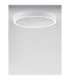 Sting Integrated LED Semi Flush Ceiling Light Sandy White Triac Dimmable LED 40W 2153lm 3000K-4
