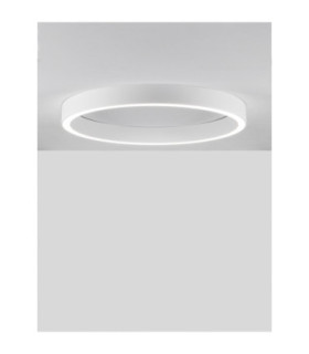 Sting Integrated LED Semi Flush Ceiling Light Sandy White Triac Dimmable LED 50W 2968lm 3000K-2