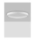 Sting Integrated LED Semi Flush Ceiling Light Sandy White Triac Dimmable LED 50W 2968lm 3000K-3