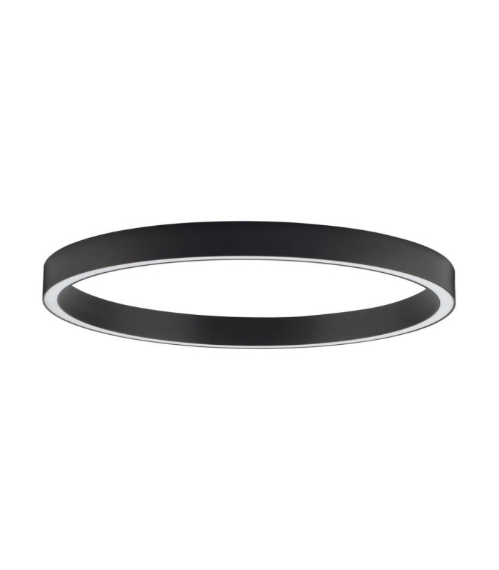 Sting Integrated LED Semi Flush Ceiling Light Sandy Black Triac Dimmable LED 60W 3389lm 3000K-1