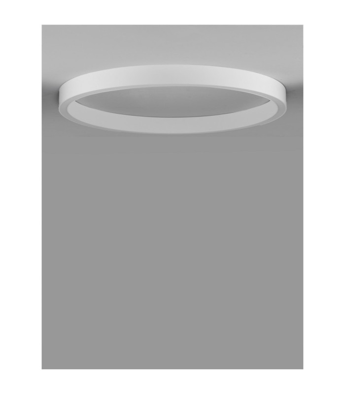 Sting Integrated LED Semi Flush Ceiling Light Sandy White Triac Dimmable LED 60W 3389lm 3000K-3