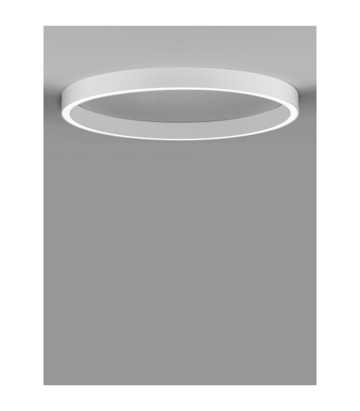 Sting Integrated LED Semi Flush Ceiling Light Sandy White Triac Dimmable LED 60W 3389lm 3000K-4
