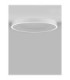 Sting Integrated LED Semi Flush Ceiling Light Sandy White Triac Dimmable LED 60W 3389lm 3000K-5