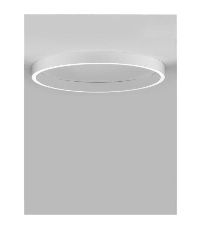 Sting Integrated LED Semi Flush Ceiling Light Sandy White Triac Dimmable LED 60W 3389lm 3000K-5
