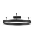 Motif Integrated LED Semi Flush Ceiling Light Sandy Black Triac Dimmable LED 46W 3700lm 3000K-1