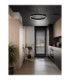 Motif Integrated LED Semi Flush Ceiling Light Sandy Black Triac Dimmable LED 46W 3700lm 3000K-2