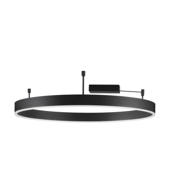 Motif Integrated LED Semi Flush Ceiling Light Sandy Black Triac Dimmable LED 50W 4166lm 3000K-1