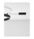 Motif Integrated LED Semi Flush Ceiling Light Sandy Black Triac Dimmable LED 50W 4166lm 3000K-2