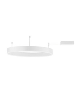Motif Integrated LED Semi Flush Ceiling Light Sandy White Triac Dimmable LED 46W 3700lm 3000K-1
