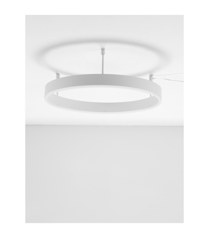 Motif Integrated LED Semi Flush Ceiling Light Sandy White Triac Dimmable LED 46W 3700lm 3000K-3