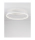Motif Integrated LED Semi Flush Ceiling Light Sandy White Triac Dimmable LED 50W 4166lm 3000K-3