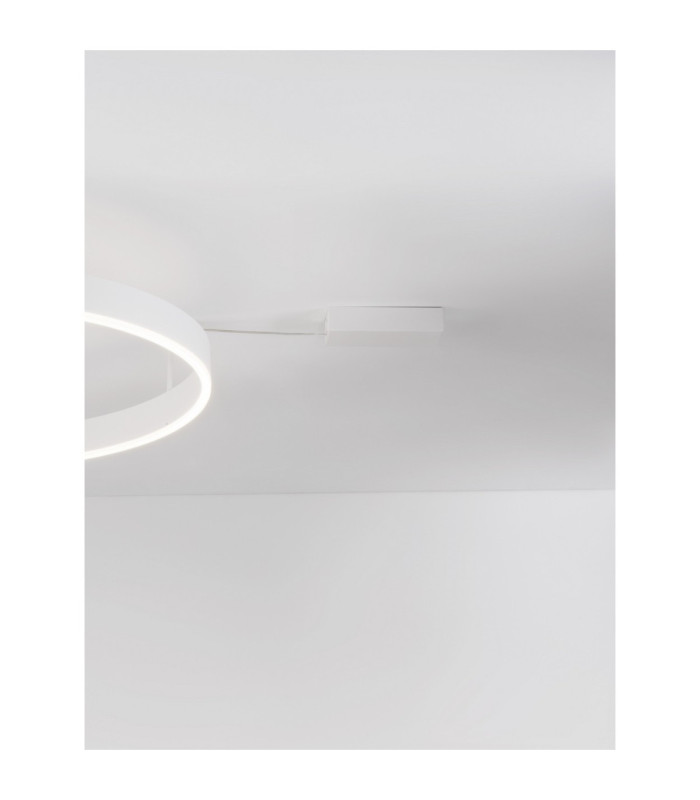 Motif Integrated LED Semi Flush Ceiling Light Sandy White Triac Dimmable LED 50W 4166lm 3000K-4