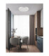 Istos Integrated LED Semi Flush Ceiling Light Sandy White Triac Dimmable LED 38W 2363lm 2700-3000K CCT-2